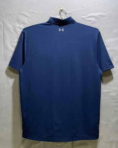 Under Armour Blue Sport Polo T Shirt For Men L | Preloved Labels