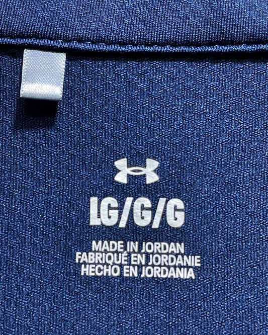 Under Armour Blue Sport Polo T Shirt For Men L | Preloved Labels