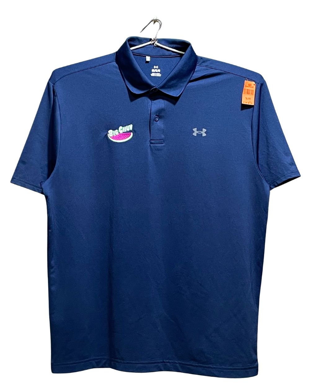 Under Armour Blue Sport Polo T Shirt For Men L | Preloved Labels