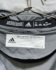 Adidas Gray Sport Polo T Shirt For Men 3X Large | Preloved Labels