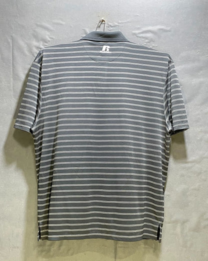 Russell Gray Sport Polo T Shirt For Men X Large | Preloved Labels