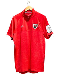 Under Armour Red Sport Polo T Shirt For Men M | Preloved Labels