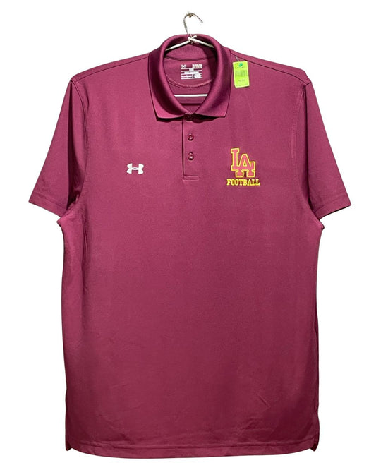 Under Armour Maroon Sport Polo T Shirt For Men X Large | Preloved Labels