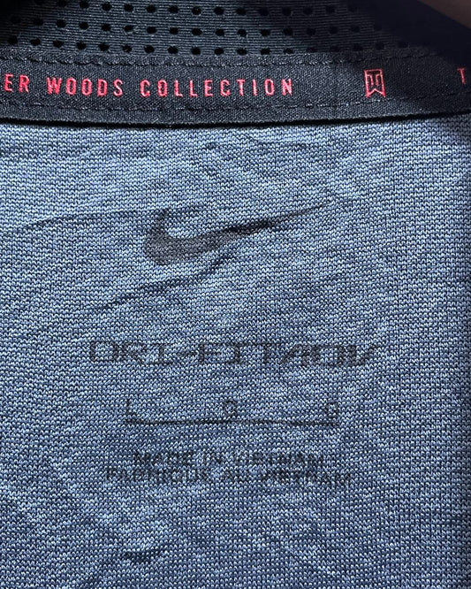 Nike Blue Sport Polo T Shirt For Men Large | Preloved Labels