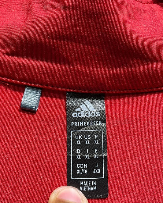 Adidas Red Sport Polo T Shirt For Men X Large | Preloved Labels