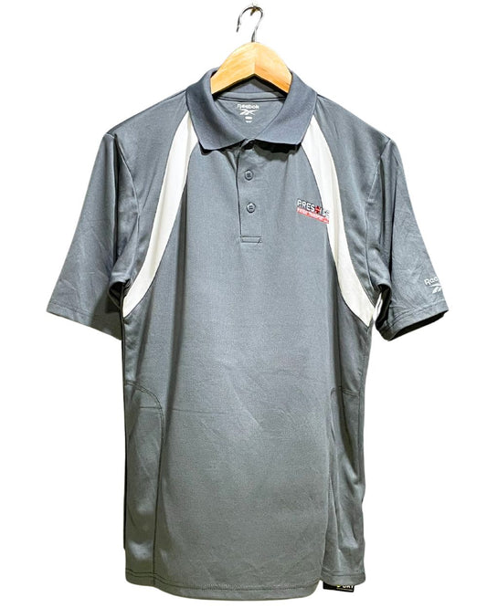 Reebok Gray Sport Polo T Shirt For Men S | Preloved Labels