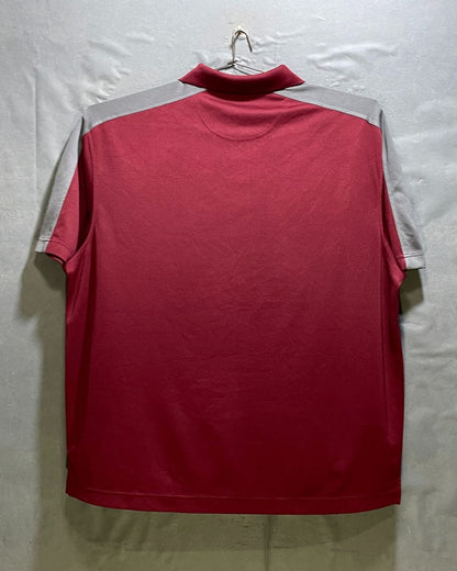 Dockers Maroon Sport Polo T Shirt For Men XL | Preloved Labels