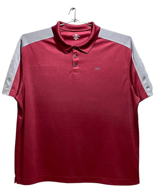 Dockers Maroon Sport Polo T Shirt For Men XL | Preloved Labels