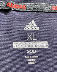 Adidas Purple Sport Polo T Shirt For Men XL | Preloved Labels