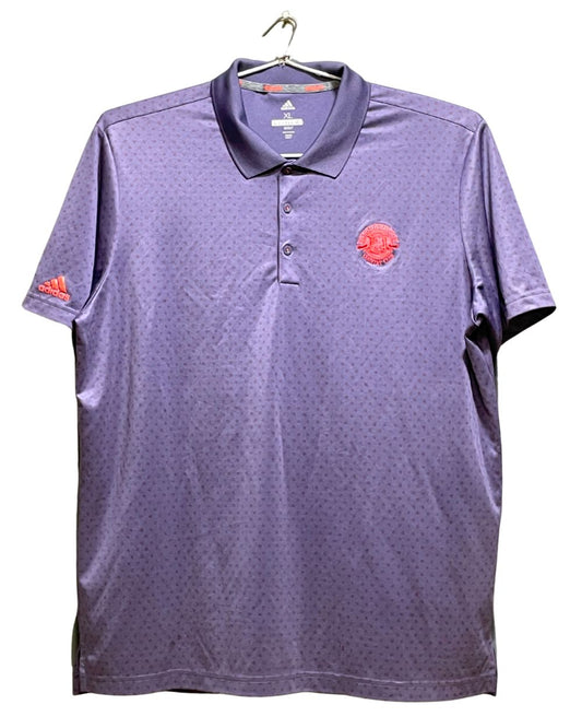 Adidas Purple Sport Polo T Shirt For Men XL | Preloved Labels