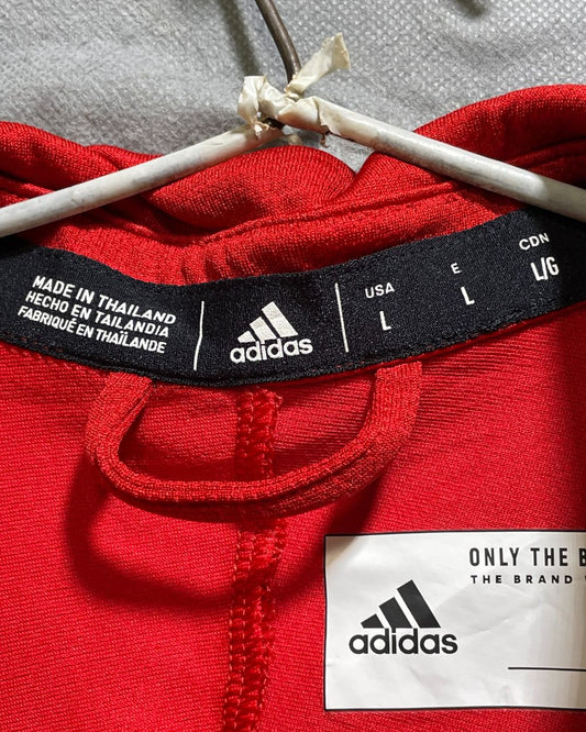 Adidas Red Sport Polo T Shirt For Men L | Preloved Labels