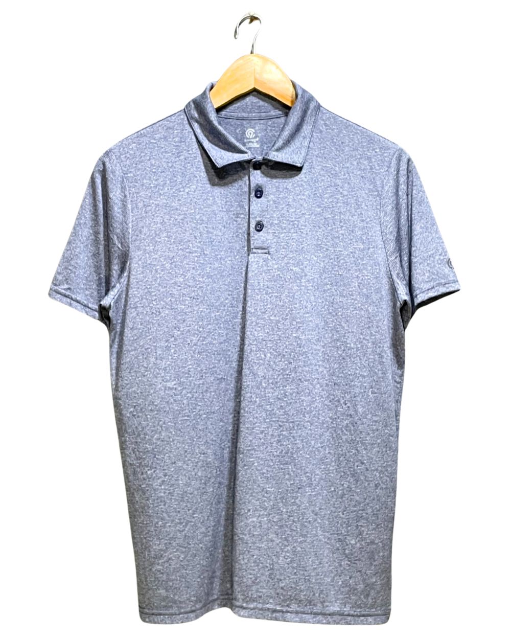 Champion Purple Sport Polo T Shirt For Men Small | Preloved Labels