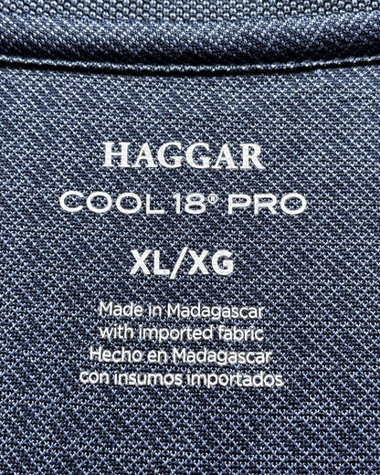 Haggar Blue Sport Polo T Shirt For Men XL | Preloved Labels