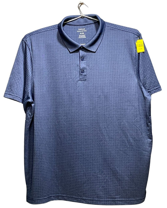Haggar Blue Sport Polo T Shirt For Men XL | Preloved Labels