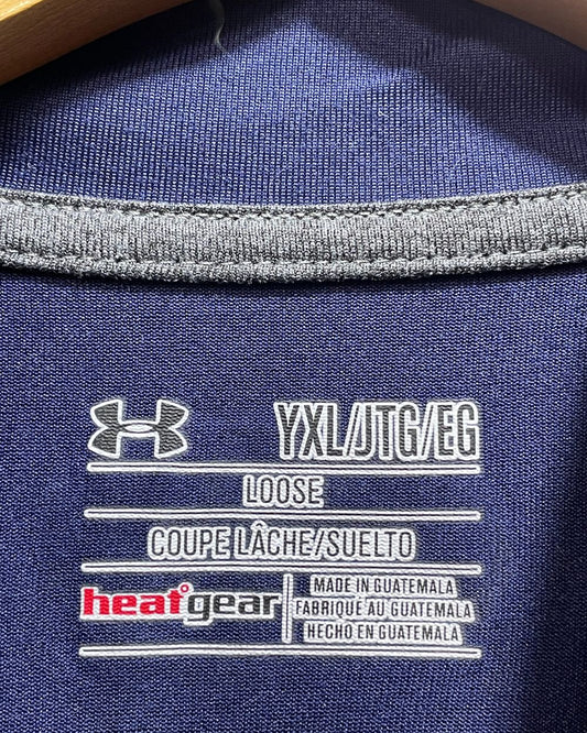 Under Armour Blue Sport Polo T Shirt For Men XL | Preloved Labels