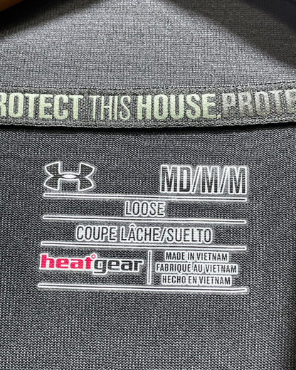 Under Armour Gray Sport Polo T Shirt For Men M | Preloved Labels