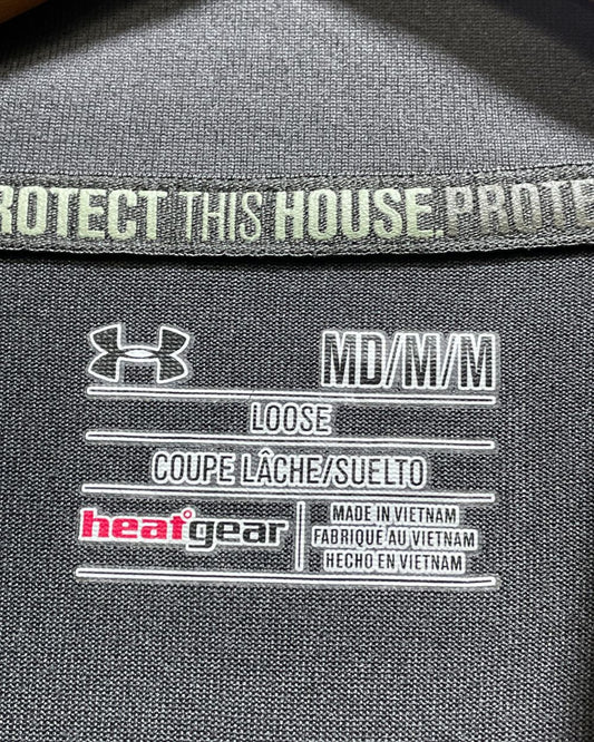 Under Armour Gray Sport Polo T Shirt For Men M | Preloved Labels