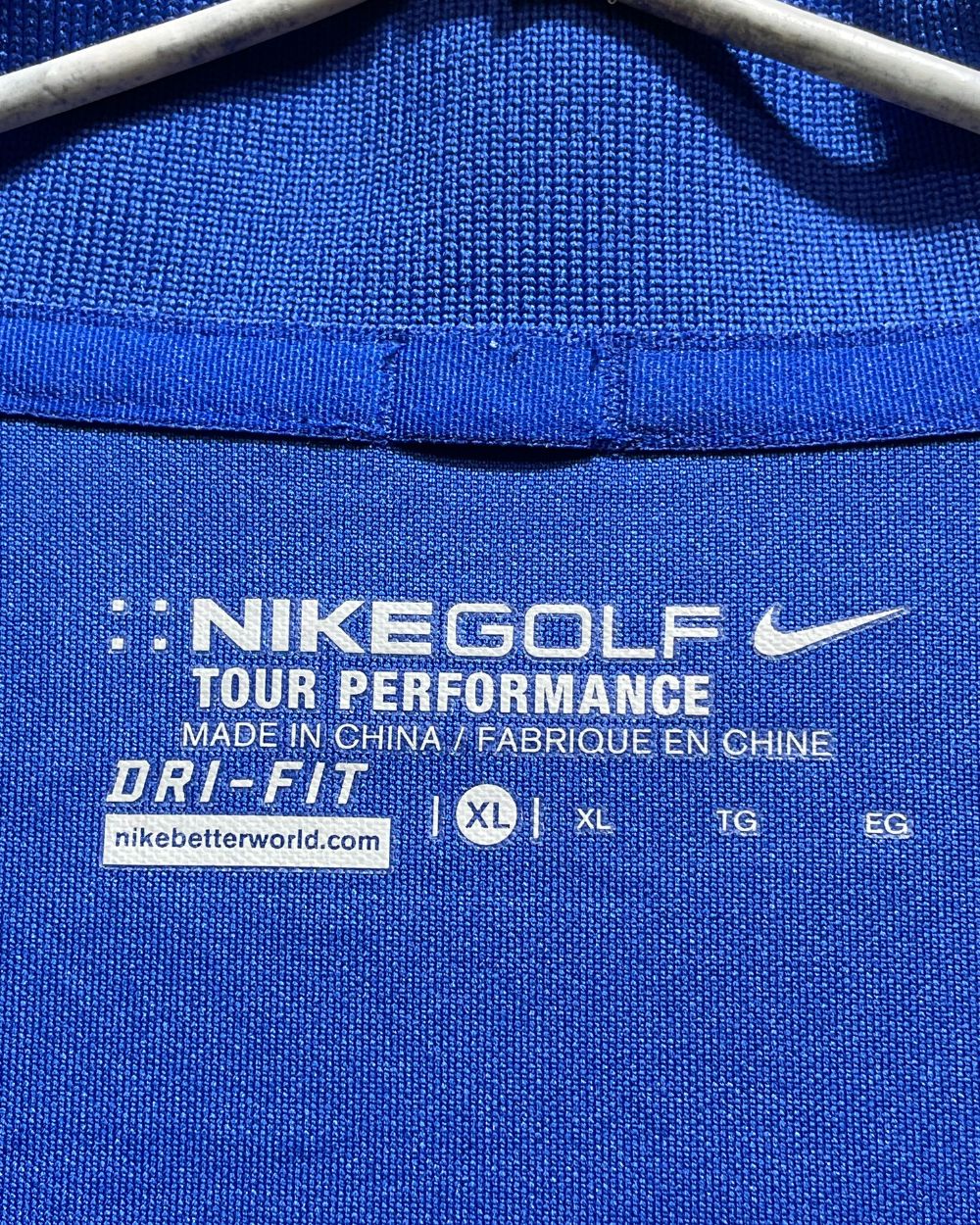 Nike Blue Sport Polo T Shirt For Men XL | Preloved Labels