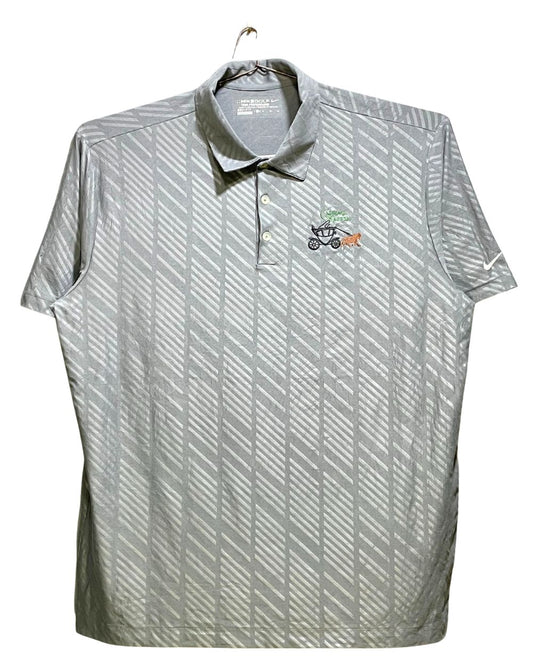 Nike Gray Sport Polo T Shirt For Men XL | Preloved Labels