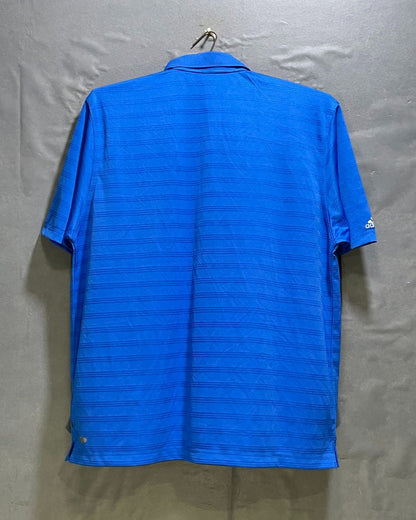 Adidas Blue Sport Polo T Shirt For Men XL | Preloved Labels