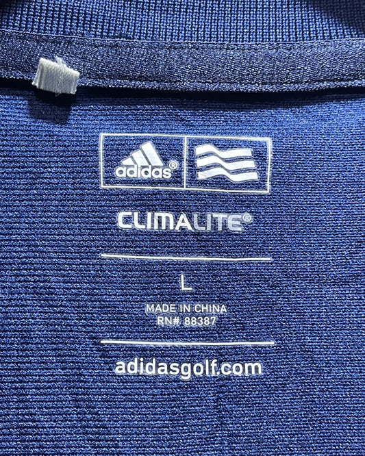 Adidas Blue Sport Polo T Shirt For Men L | Preloved Labels