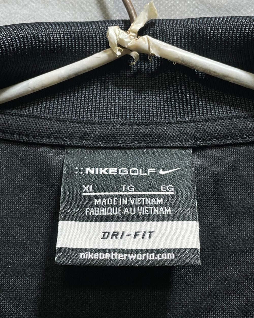 Nike Black Sport Polo T Shirt For Men XL | Preloved Labels
