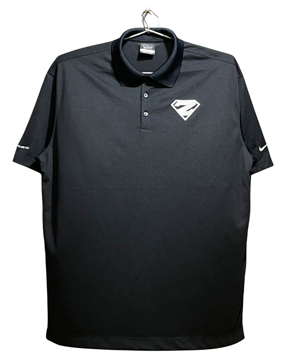 Nike Black Sport Polo T Shirt For Men XL | Preloved Labels