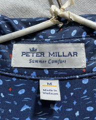 Peter Millar Blue Sport Polo T Shirt For Men M | Preloved Labels