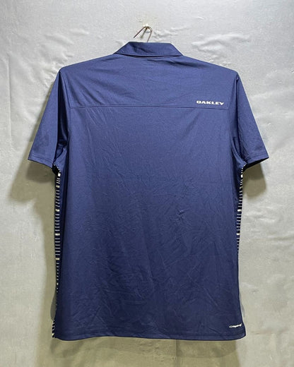 Oakley Blue Sport Polo T Shirt For Men L | Preloved Labels