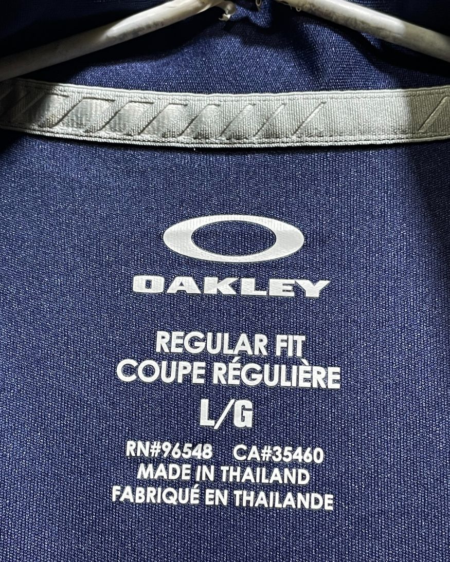 Oakley Blue Sport Polo T Shirt For Men L | Preloved Labels