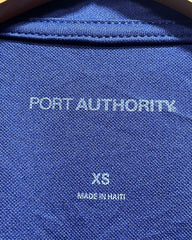 Port Authority Blue Sport Polo T Shirt For Men XS | Preloved Labels