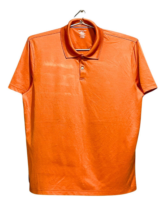 Van Heusen Orange Sport Polo T Shirt For Men XL | Preloved Labels