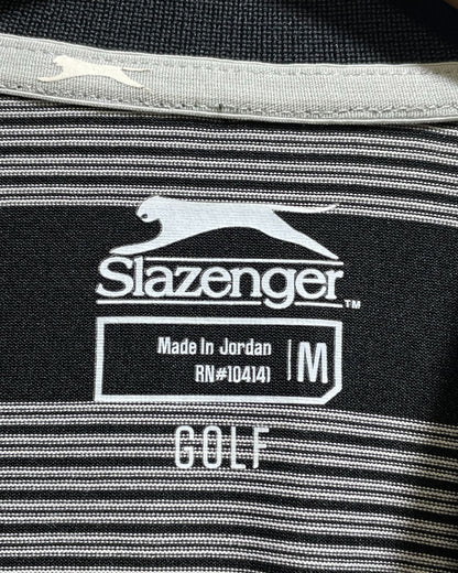 Slazenger Black Sport Polo T Shirt For Men M | Preloved Labels