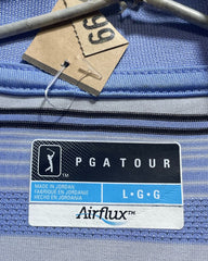 PGA Tour Blue Sport Polo T Shirt For Men L | Preloved Labels
