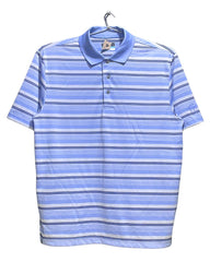 PGA Tour Blue Sport Polo T Shirt For Men L | Preloved Labels