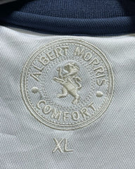 Albert Morris White Sport Polo T Shirt For Men XL | Preloved Labels