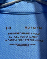Under Armour Blue Sport Polo T Shirt For Men M | Preloved Labels