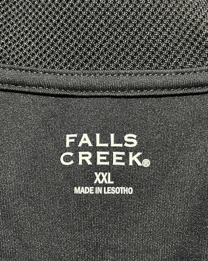 Falls Creek Black Sport Polo T Shirt For Men XXL | Preloved Labels