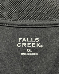 Falls Creek Black Sport Polo T Shirt For Men XXL | Preloved Labels