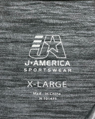 J. America Gray Sport Polo T Shirt For Men XL | Preloved Labels
