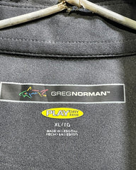 Greg Norman Gray Sport Polo T Shirt For Men XL | Preloved Labels