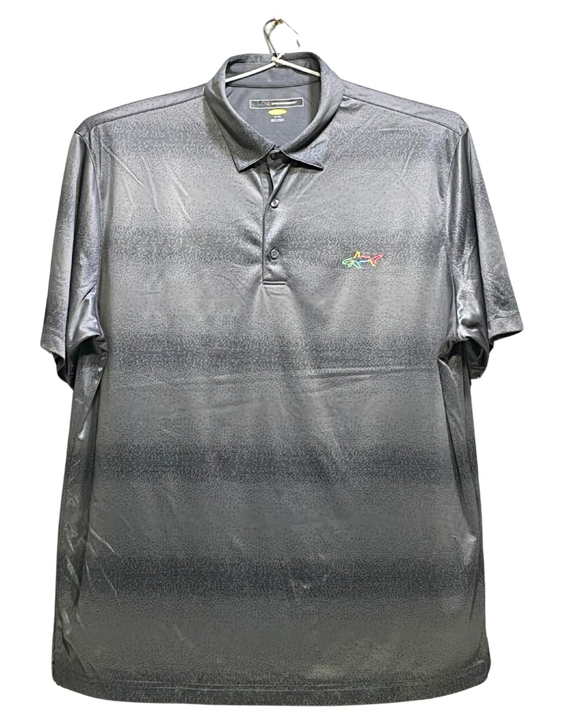 Greg Norman Gray Sport Polo T Shirt For Men XL | Preloved Labels