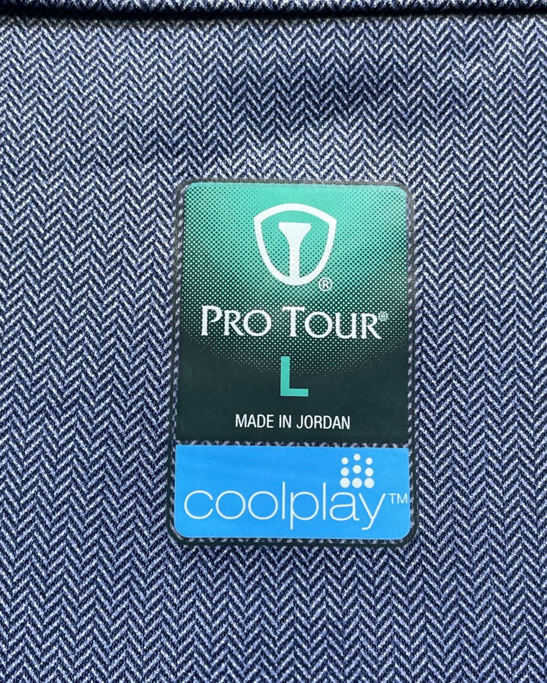 Pro Tour Blue Sport Polo T Shirt For Men L | Preloved Labels