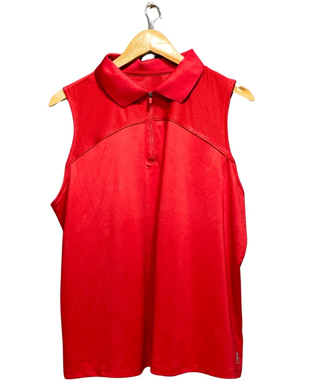 Fila Red Sport Vest Polo T Shirt For Men XL | Preloved Labels