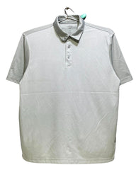 Haggar Gray Sport Polo T Shirt For Men L | Preloved Labels