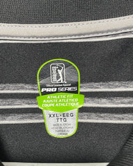 PGA Tour Black Sport Polo T Shirt For Men XXL | Preloved Labels