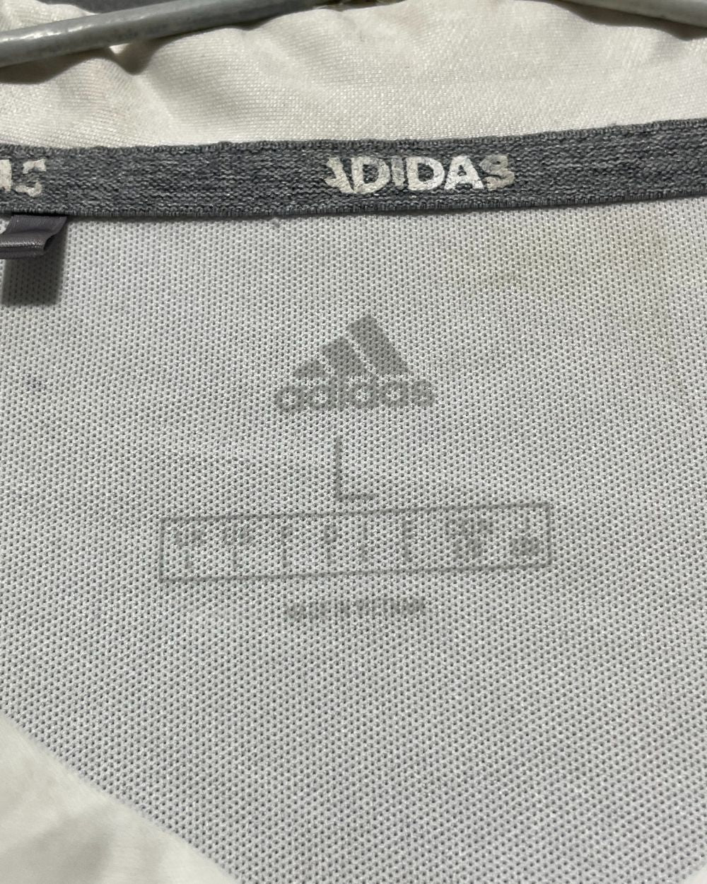 Adidas White Sport Polo T Shirt For Men L | Preloved Labels