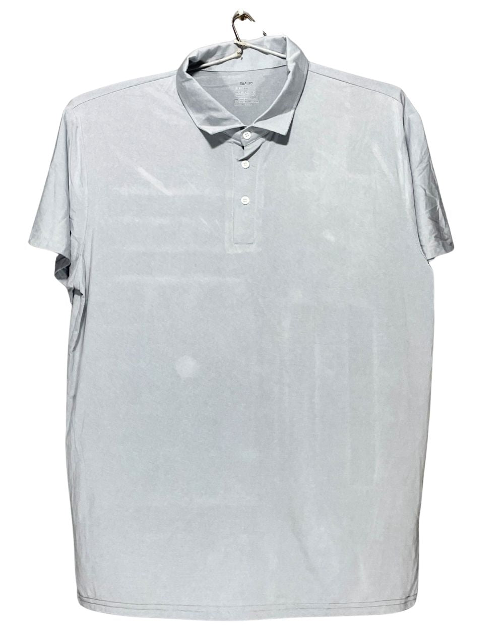 Telaleo Gray Sport Polo T Shirt For Men XL | Preloved Labels
