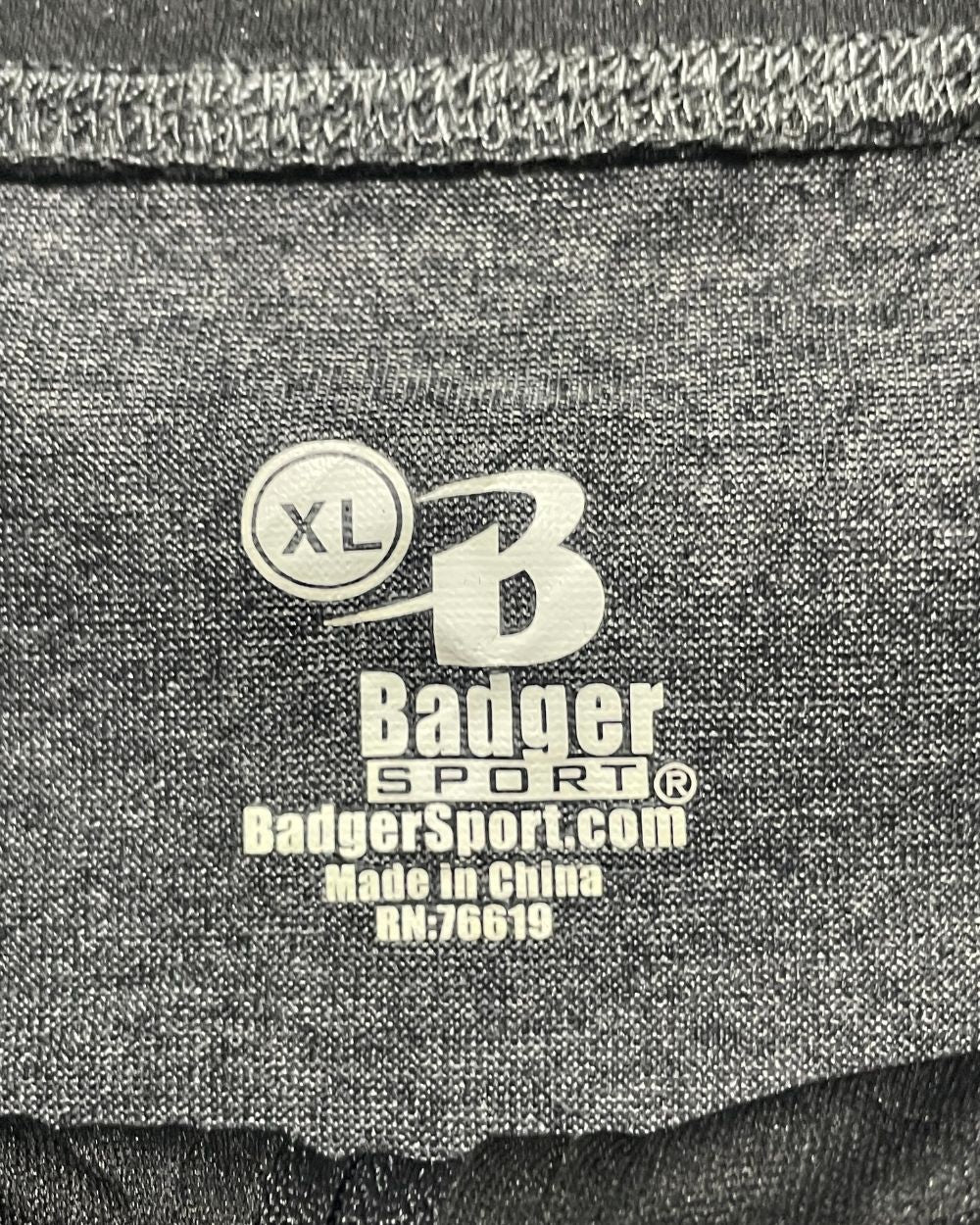 Badger Gray Sport Polo T Shirt For Men XL | Preloved Labels