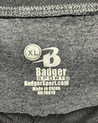 Badger Gray Sport Polo T Shirt For Men XL | Preloved Labels